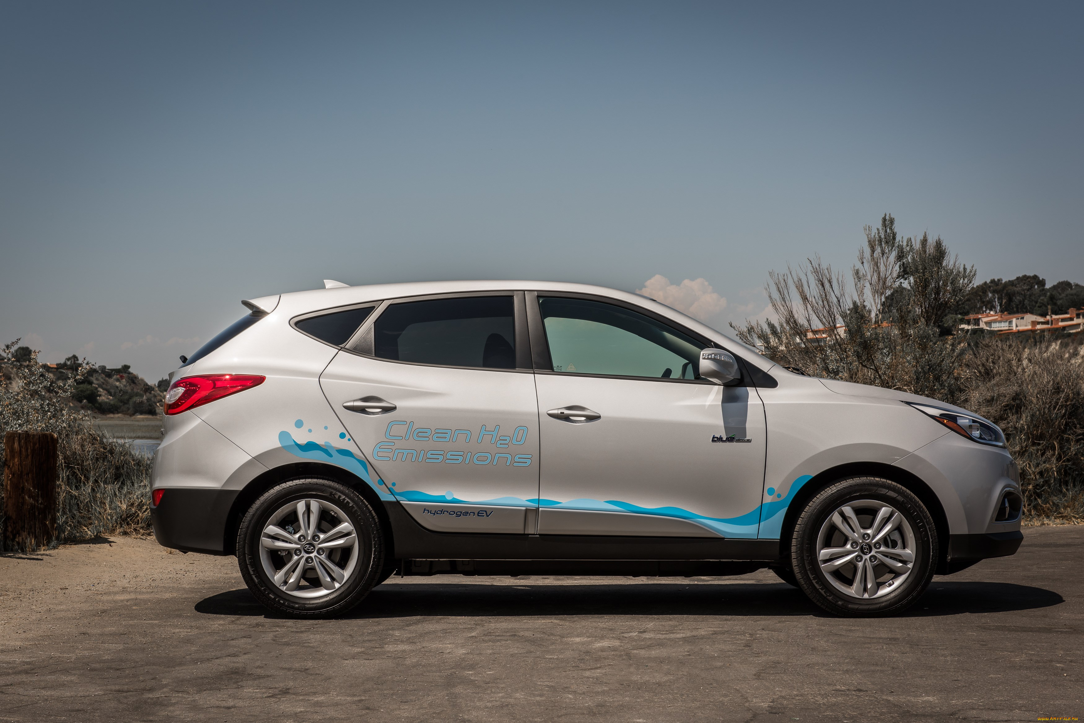 , hyundai, 2014, cell, fuel, tucson